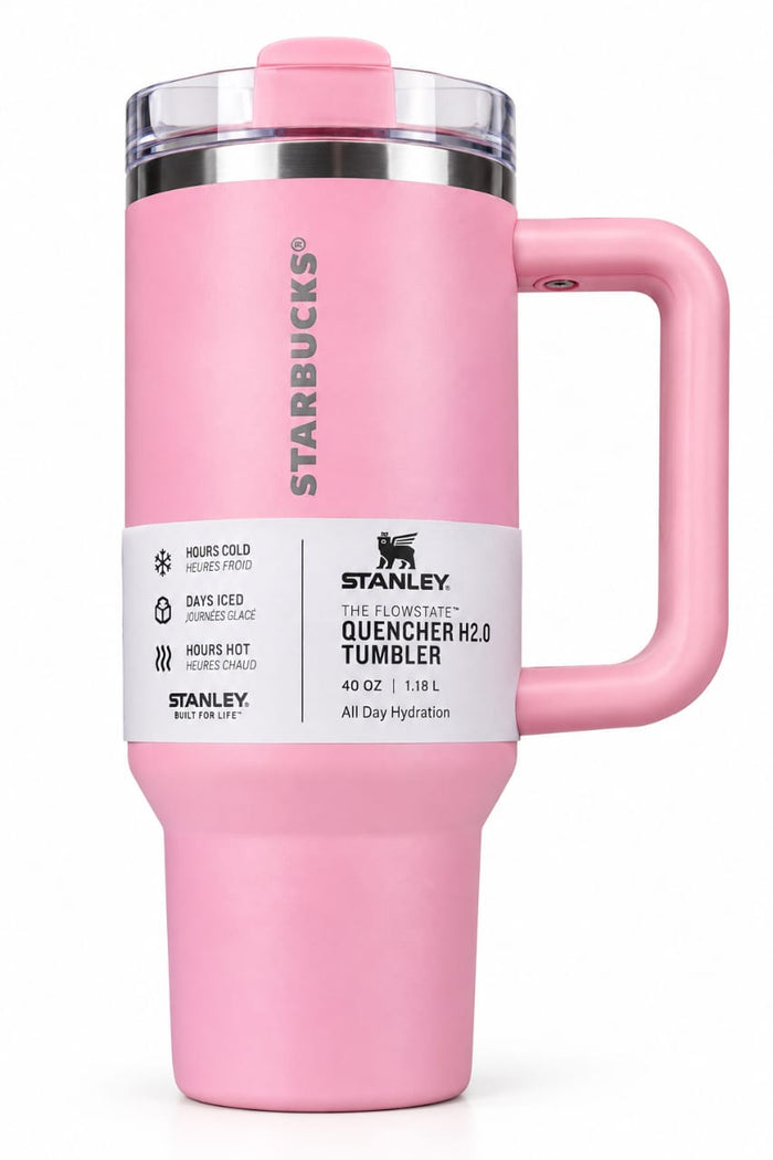 Quencher H2.0 Tumbler 40 oz – Pink