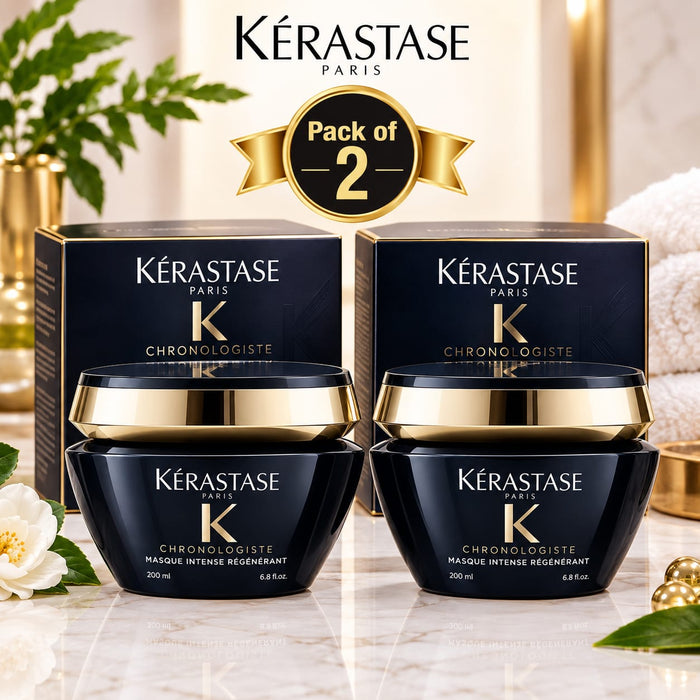 2 Pack Chronologiste Masque Intense Régénérant Hair Mask – New in Box – Authentic