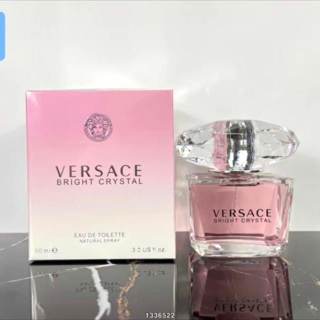 Versace Bright Crystal Parfum 3.0 oz 90ml – Women’s Floral Fruity Fragrance