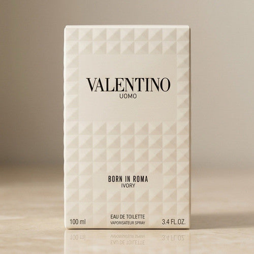 Valentino Uomo Born In Roma Ivory Eau de Toilette Spray 3.4 fl oz